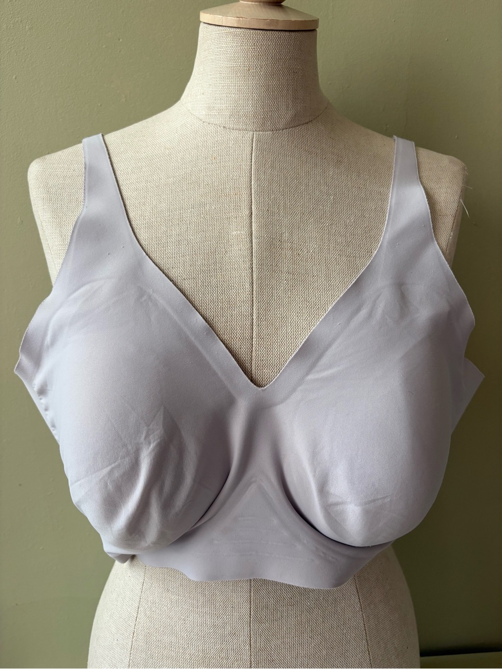 Knix Light beige grey Seamless Wireless Bra XXXXL